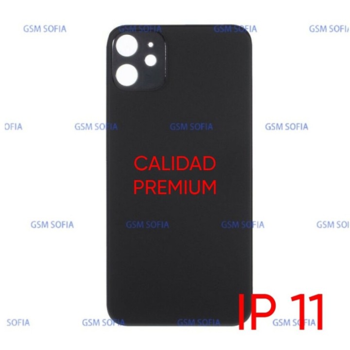 Tapa trasera CALIDAD PREMIUM para iphone 11 -  Negra