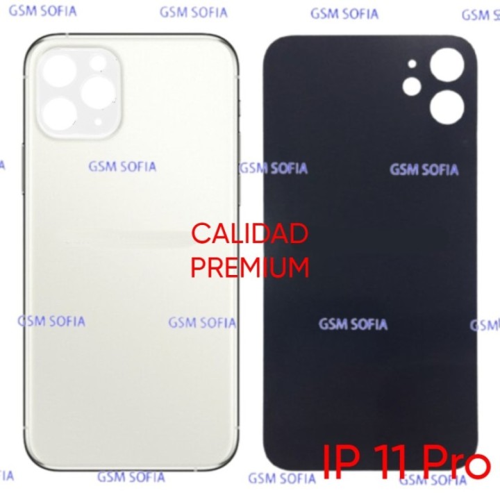Tapa trasera CALIDAD PREMIUM para iPhone 11 pro - Blanca