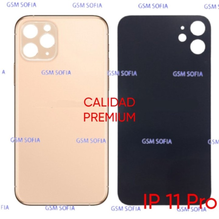 Tapa trasera CALIDAD PREMIUM para iPhone 11 pro - Oro