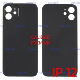 Tapa trasera CALIDAD PREMIUM Para iphone 12 - Negra