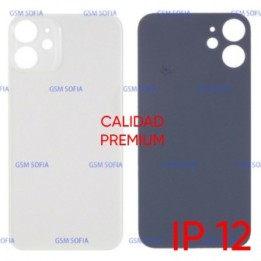 Tapa trasera CALIDAD PREMIUM Para iphone 12 - Blanca
