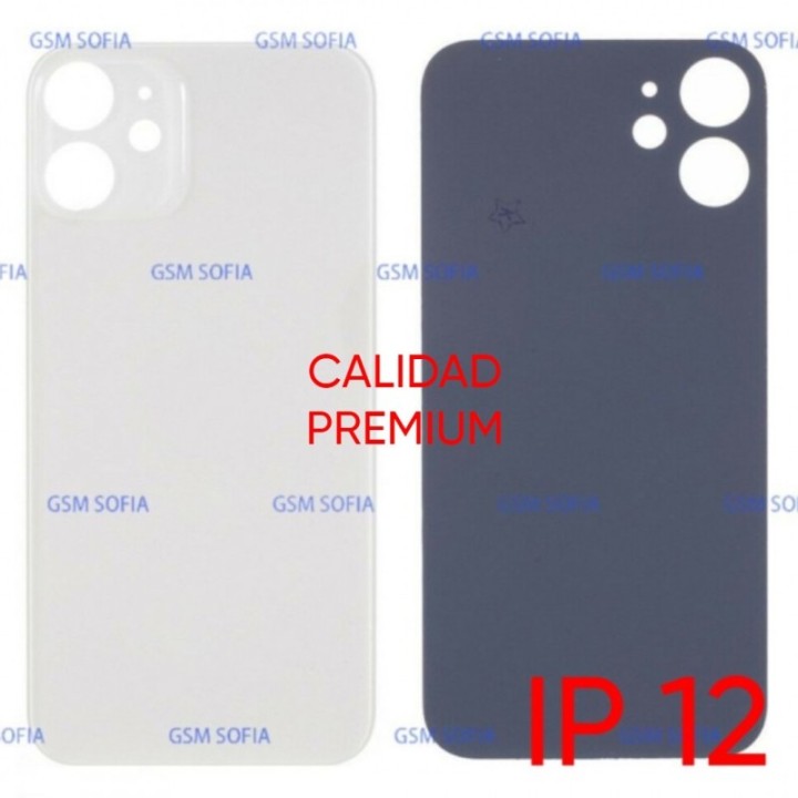 Tapa trasera CALIDAD PREMIUM Para iphone 12 - Blanca