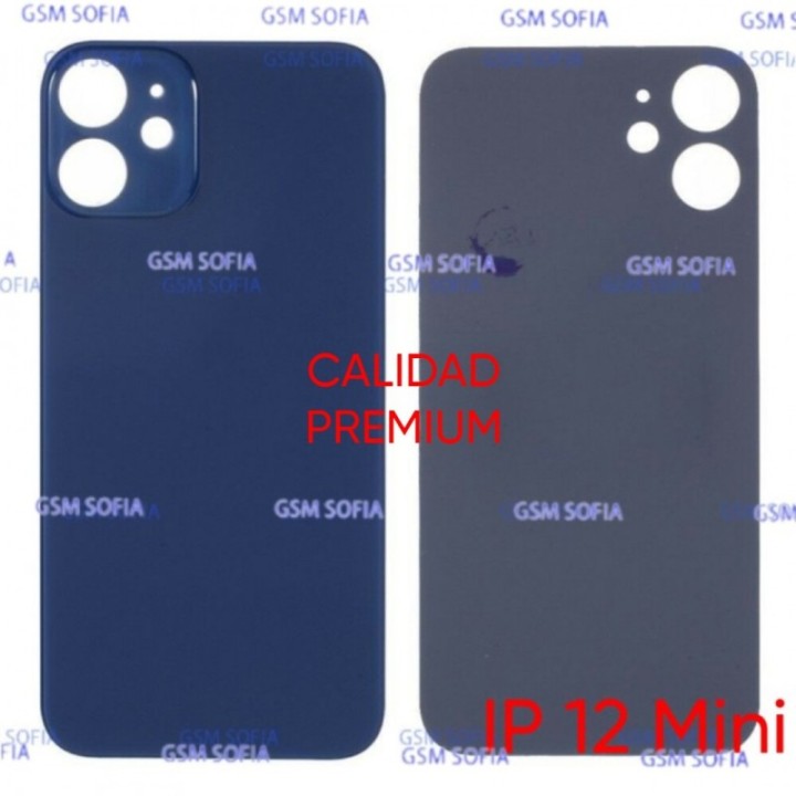 Tapa trasera CALIDAD PREMIUM Para iphone 12 Mini - Azul