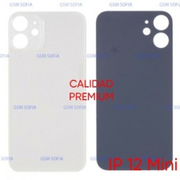 Tapa trasera CALIDAD PREMIUM Para iphone 12 Mini - Blanca