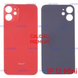 Tapa trasera CALIDAD PREMIUM Para iphone 12 Mini - Rojo