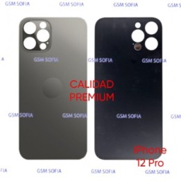 Tapa trasera CALIDAD PREMIUM Para iphone 12 Pro - Negra