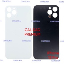 Tapa trasera CALIDAD PREMIUM Para iphone 12 Pro - Blanca