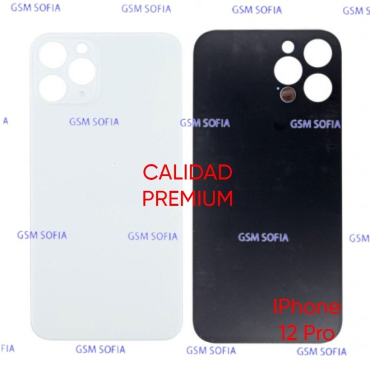 Tapa trasera CALIDAD PREMIUM Para iphone 12 Pro - Blanca