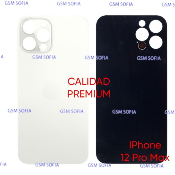 Tapa trasera CALIDAD PREMIUM Para iphone 12 Pro Max - Blanca