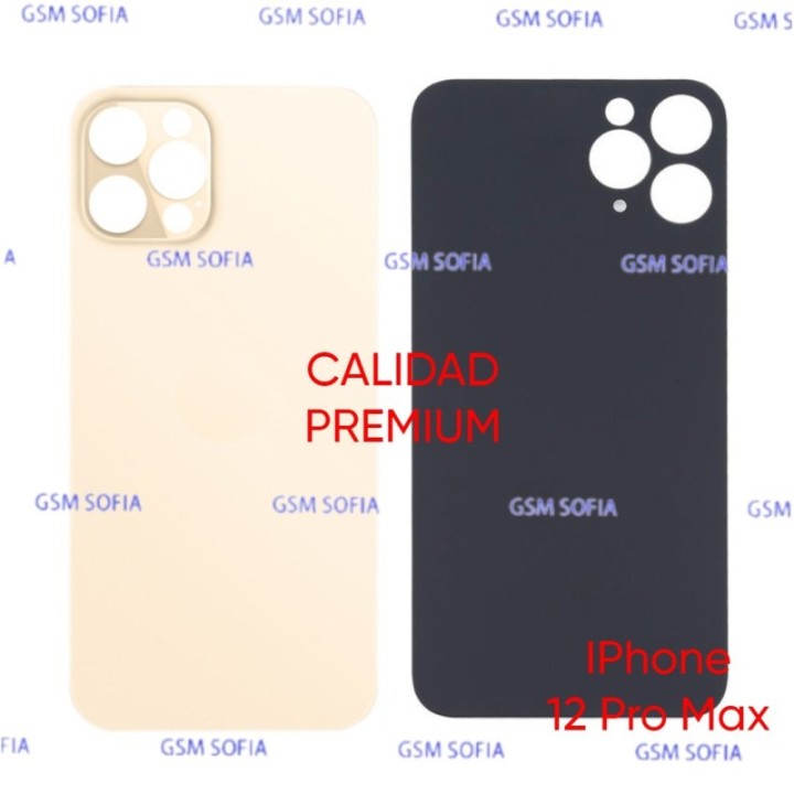 Tapa trasera CALIDAD PREMIUM Para iphone 12 Pro Max - Oro