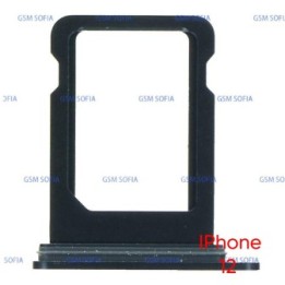 Bandeja SIM Para iphone 12 - Negra