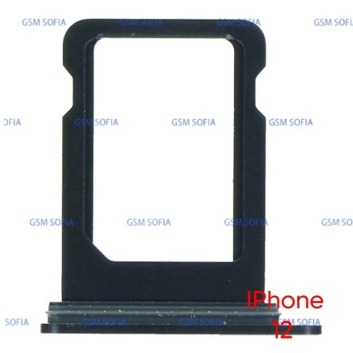 Bandeja SIM Para iphone 12 - Negra