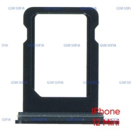 Bandeja SIM Para iphone 12 Mini - Negra