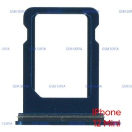 Bandeja SIM Para iphone 12 Mini - Azul