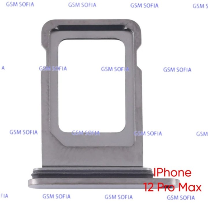 Bandeja SIM Para iphone 12 Pro Max - Negra