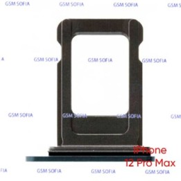 Bandeja SIM Para iphone 12 Pro Max - Azul