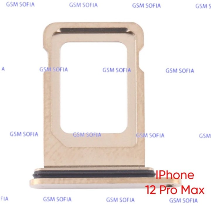 Bandeja SIM Para iphone 12 Pro Max - Oro