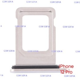 Bandeja SIM Para iphone 12 Pro - Blanca