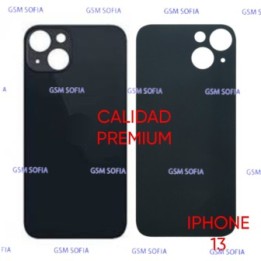 Tapa trasera CALIDAD PREMIUM Para iphone 13 - Negra