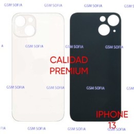 Tapa trasera CALIDAD PREMIUM Para iphone 13 - Blanca