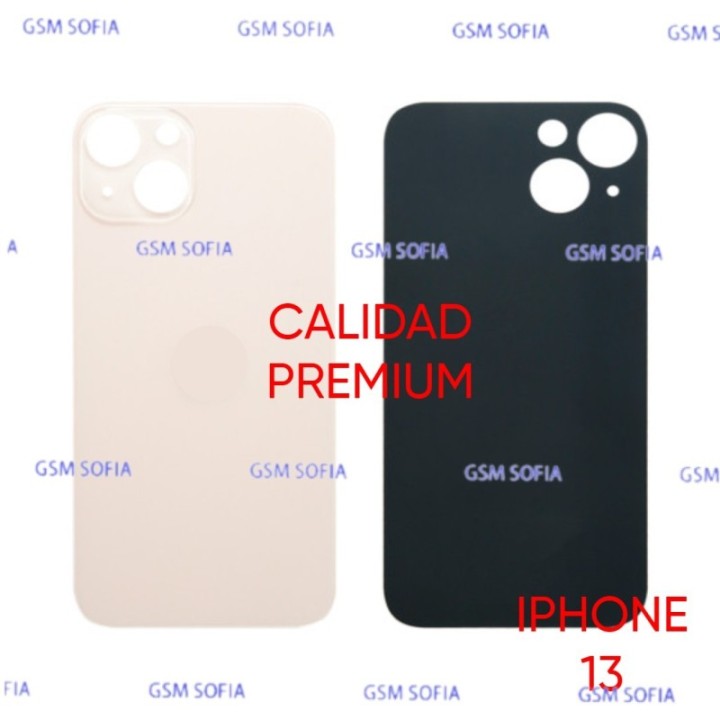 Tapa trasera CALIDAD PREMIUM Para iphone 13 - Rosa