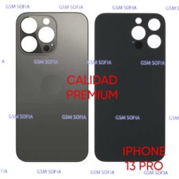 Tapa trasera CALIDAD PREMIUM Para iphone 13 Pro - Negra