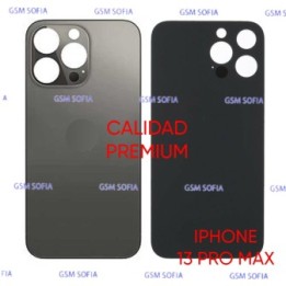Tapa trasera CALIDAD PREMIUM Para iphone 13 Pro Max - Negra