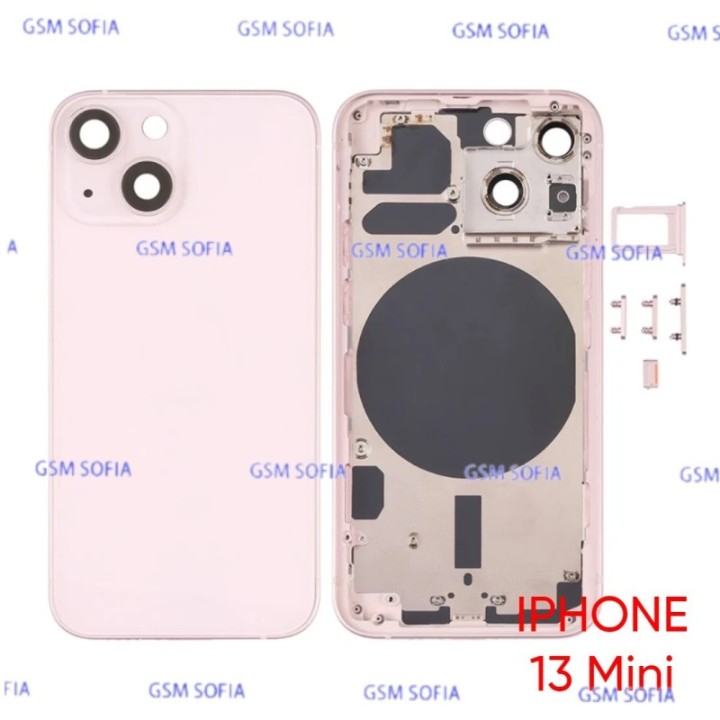 Chasis sin Piezas Para iphone 13 Mini - Rosa