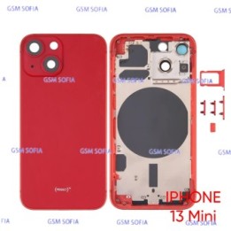Chasis sin Piezas Para iphone 13 Mini - Rojo