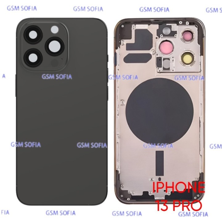 Chasis sin Piezas Para iphone 13 Pro - Negra