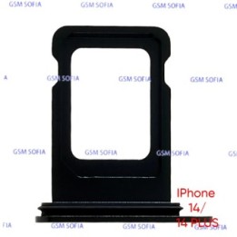 Bandeja Sim Para iphone 14 / iphone 14 Plus - Negra