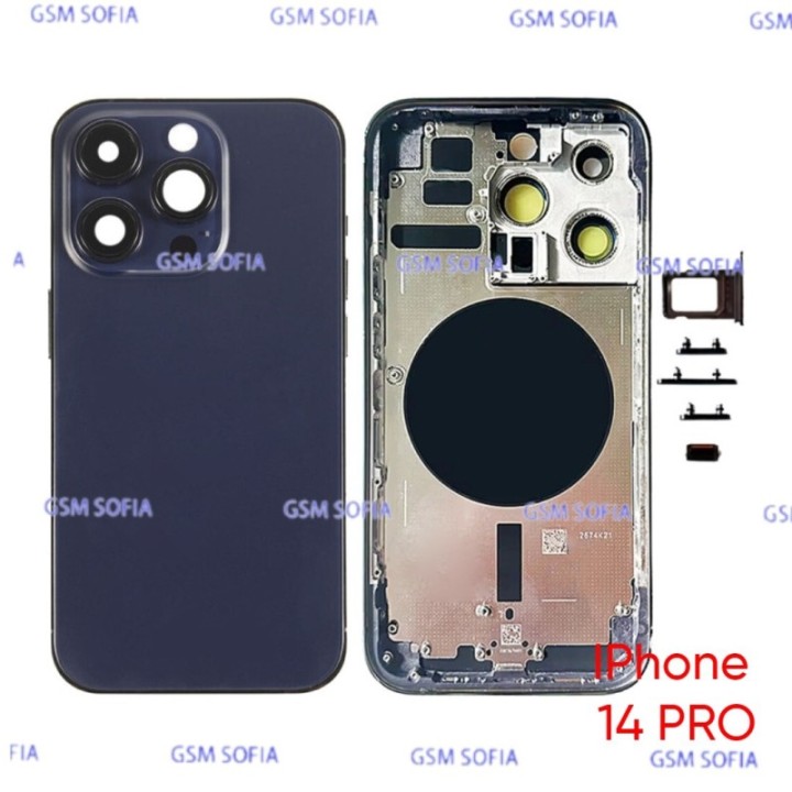 Chasis sin Piezas Para iphone 14 Pro - Morada