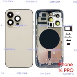 Chasis sin Piezas Para iphone 14 Pro - Oro