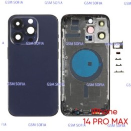 Chasis trasero sin piezas para iPhone 14 Pro Max - Morado