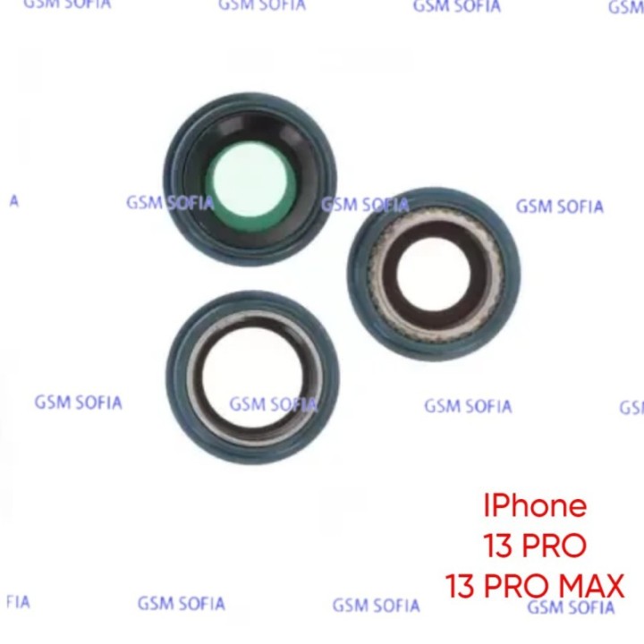 Embellecedor + LENTE DE CÁMARA  Para iphone 13 Pro / iphone 13 Pro Max - Verde
