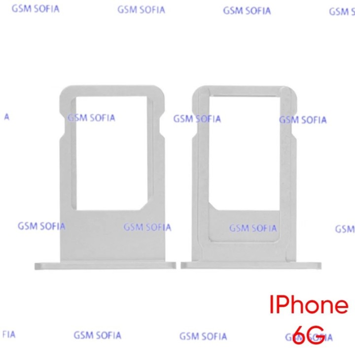 Bandeja SIM Para IPhone 6G / IPhone 6 - Plata