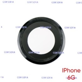 Lentes con embellecedor para  IPhone 6G / IPhone 6 / IPhone 6G Plus / IPhone 6 Plus  - Negro