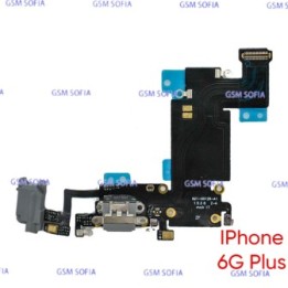 Circuíto Flex Conector De Carga Y Accesorios / Micrófonos Y Conector De Audio Para IPhone 6G Plus / IPhone 6 Plus