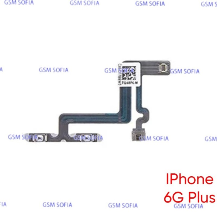 Flex Con Botones Laterales De Volumen E Interruptor Lateral Para IPhone 6G Plus / IPhone 6 Plus