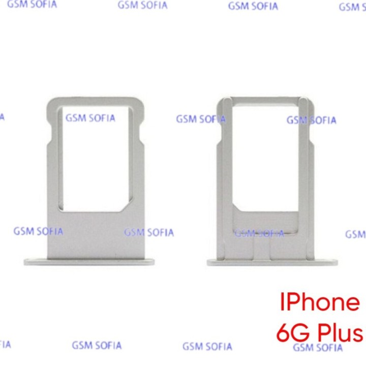 Bandeja Sim Para IPhone 6G Plus / IPhone 6 Plus - Plata