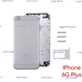 Chasis / Tapa Trasera Sin Flex Para iPhone 6G Plus / iPhone 6 Plus - Plata