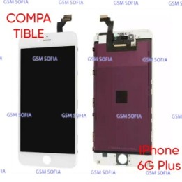 PANTALLA COMPLETA COMPATIBLE IPHONE 6 PLUS / IPHONE 6G PLUS - BLANCO