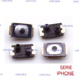 Interruptor de botón de encendido para iPhone, 4, 4s, 5, 5s, 5c, SE, 6, 6S, 7, 8 Plus