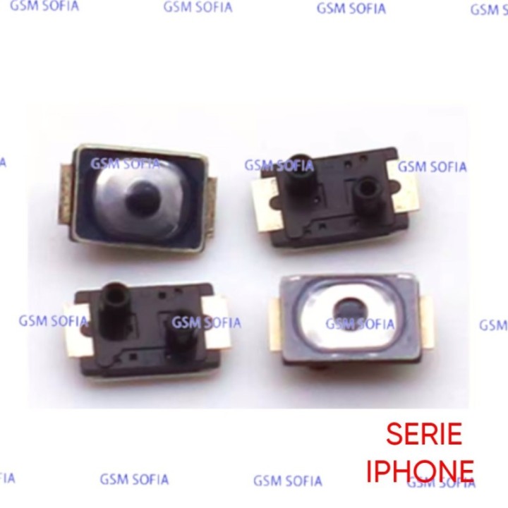 Interruptor de botón de encendido para iPhone, 4, 4s, 5, 5s, 5c, SE, 6, 6S, 7, 8 Plus