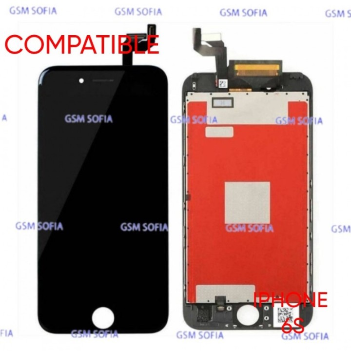 PANTALLA COMPLETA COMPATIBLE PARA IPHONE 6S - Negro