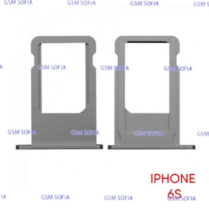Bandeja SIM De IPHONE 6S / IPHONE 6S PLUS - GRIS NEGRO