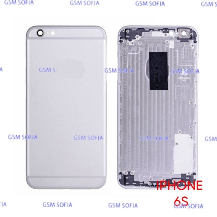 Chasis / Tapa Trasera Sin Flex Para IPHONE 6S 4.7 - Plata