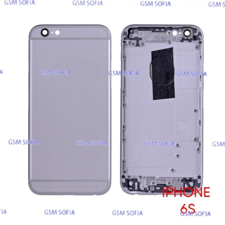 Chasis / Tapa Trasera Sin Flex Para IPHONE 6S 4.7 - Negro