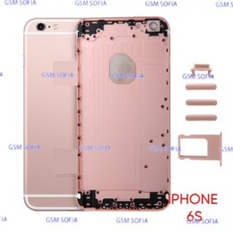 Chasis / Tapa Trasera Sin Flex Para IPHONE 6S 4.7 - Rosa