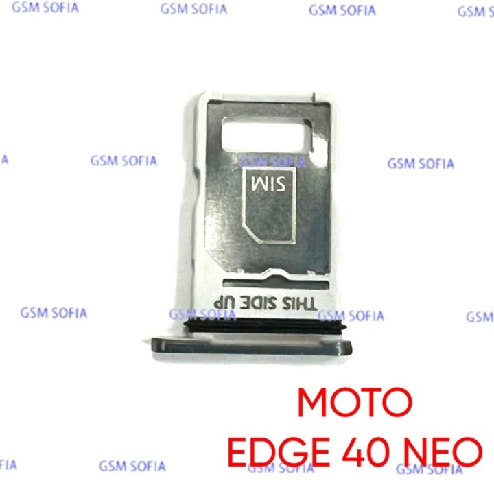 Bandeja Sim Para Motorola Edge 40 Neo / Moto Edge 40 Neo - Negro